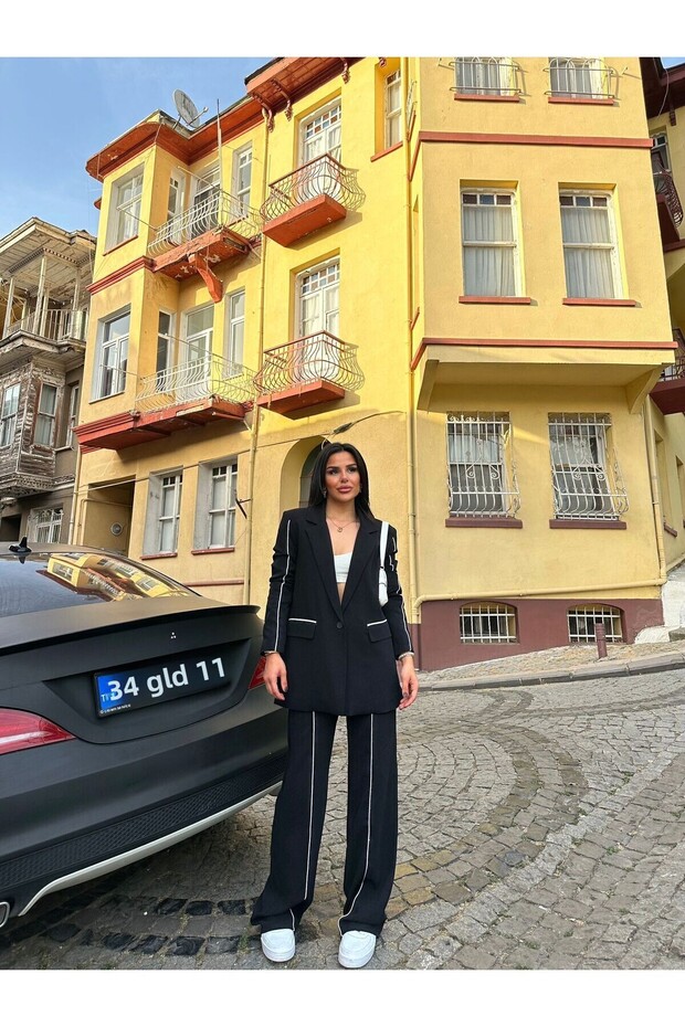 Double Blazer Jacket Set - 3