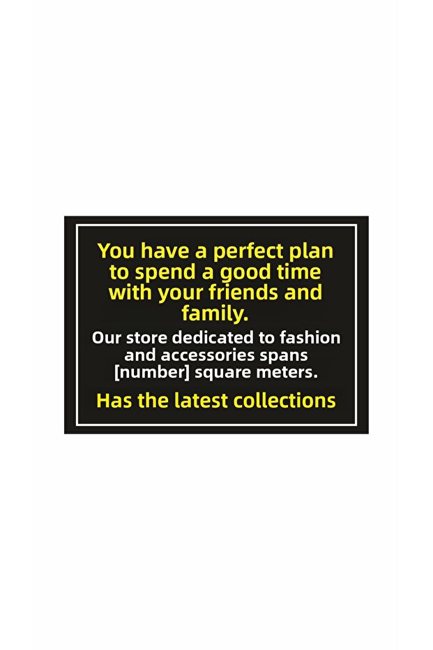 Retail Store Indoor Social Message Board