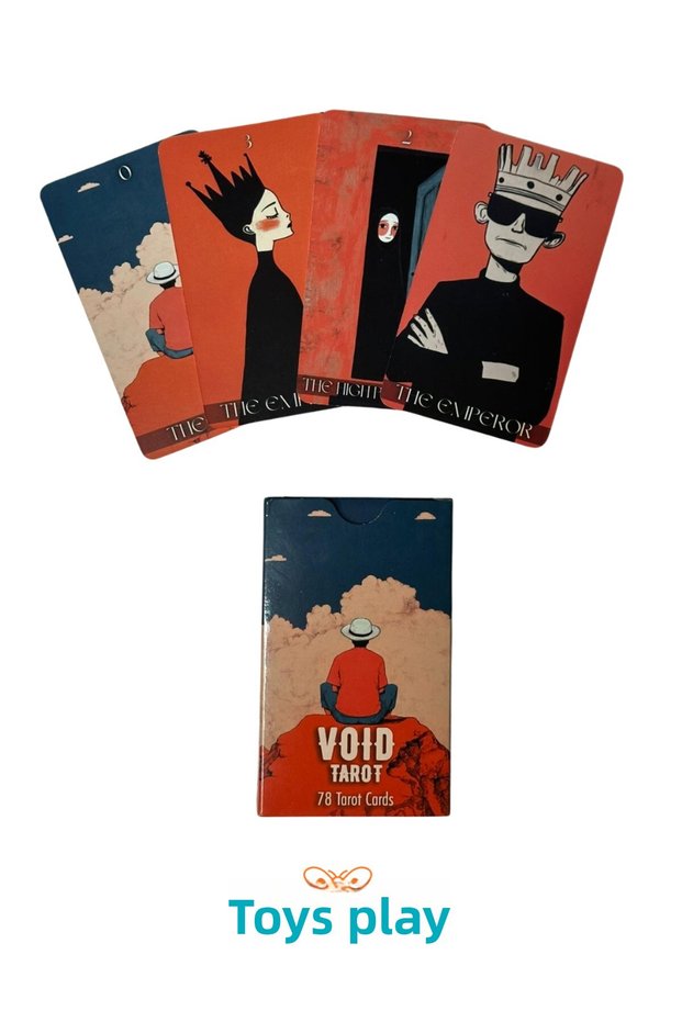 Voi̇d Tarot - English Tarot 78 Cards (English Tarot Card)