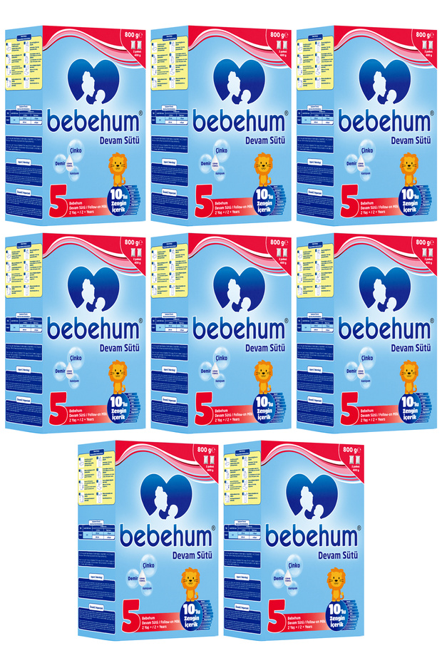 5 Devam Sütü 800 Gr 2 Yaş+ 8 Adet - 1