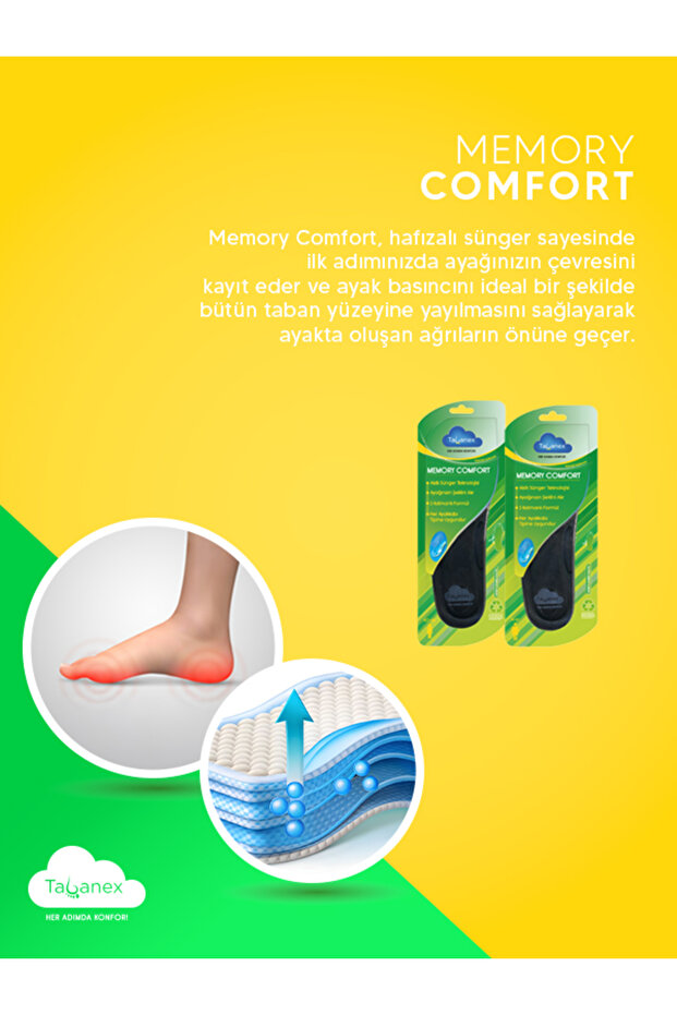 Memory Comfort Tabanlık - Kadın - 2