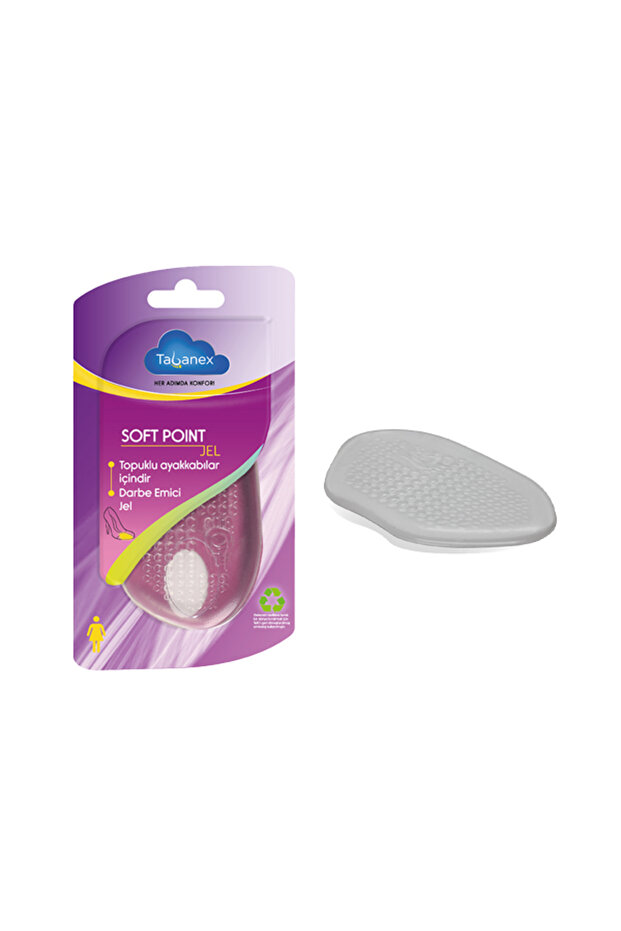 Şeffaf Kadın Tabanlık SOFT POINT GEL - 1