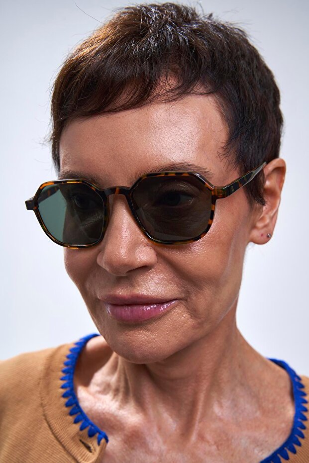 Caesar Magic Leopard Green Sunglasses - 3