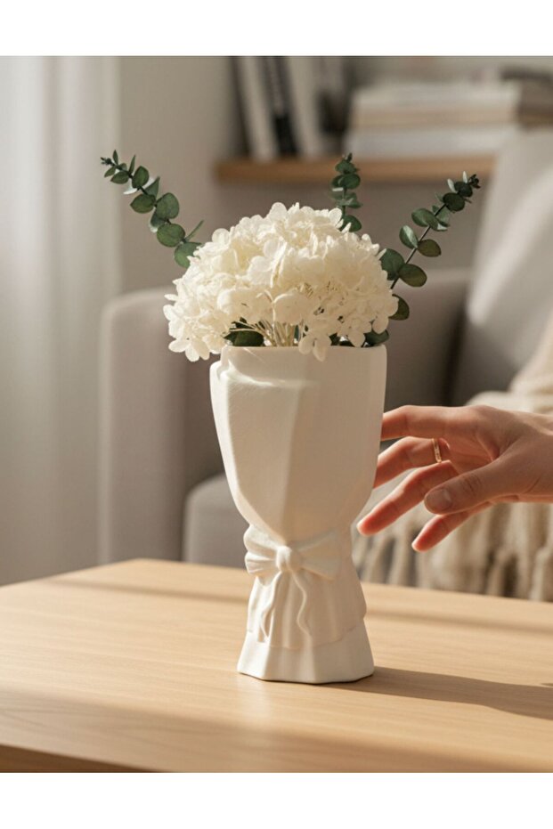 مزهرية على شكل فيونكة - 7