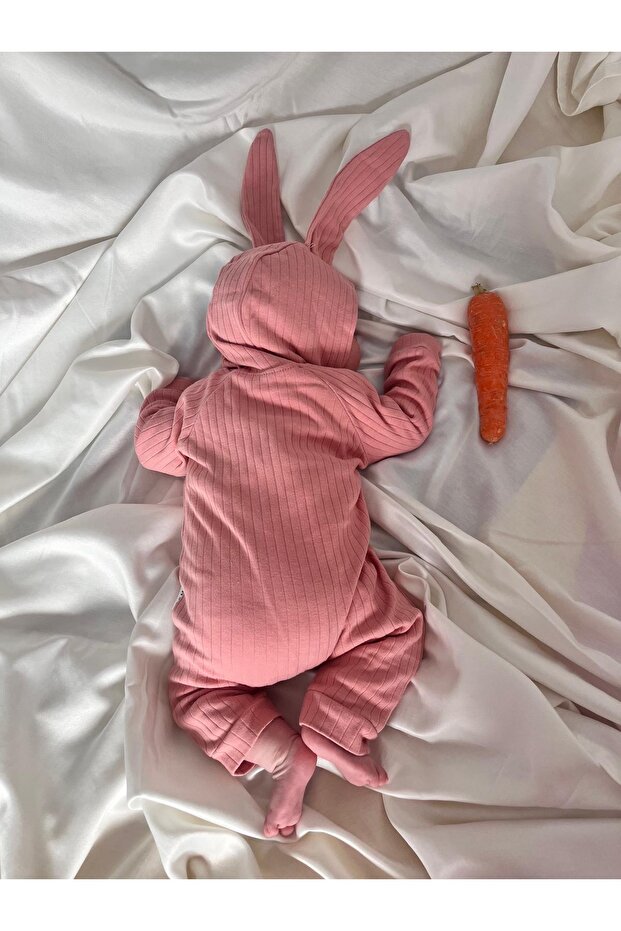 Bunny Baby Romper with Ears