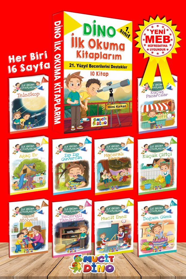 1. Classroom Easy Reading Story Set - 10 Books for Beginners
