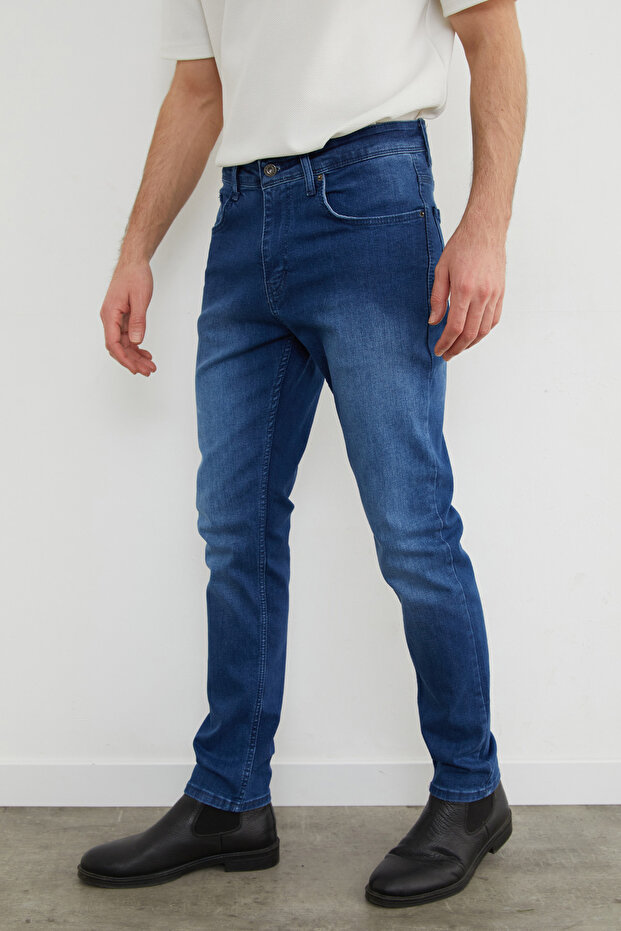 Regular Fit Normal Bel Jean - 6