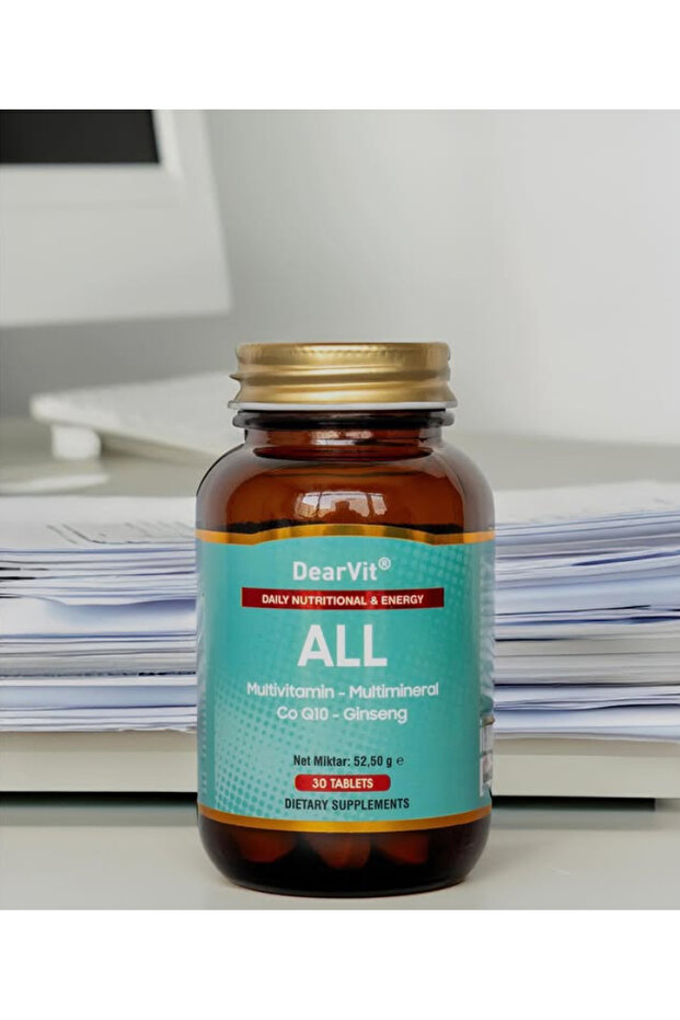 Dearvit All Multivitamin Multimineral 30 Tablets - 6