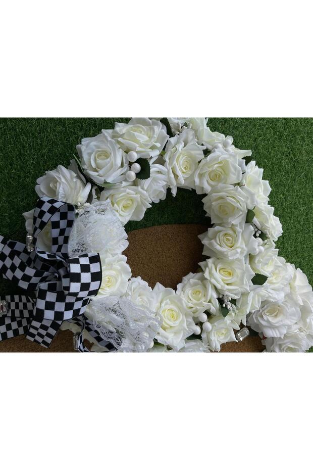 Kapı Önü Süsü Ve Paspas (ELİNALÜXFLOWERS) - 3