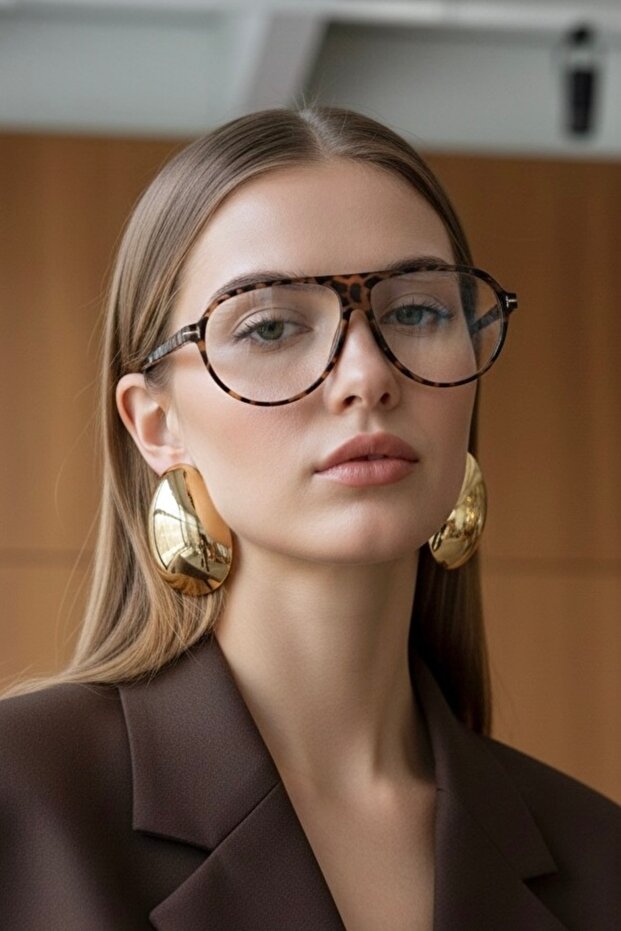 نظارات REN Sepia Air للجنسين للطيارين، نظارات واقية شفافة للحماية من الضوء الأزرق