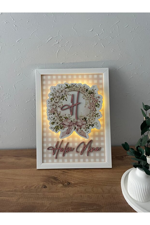 Çerçeve ledli kapı süsü - 2