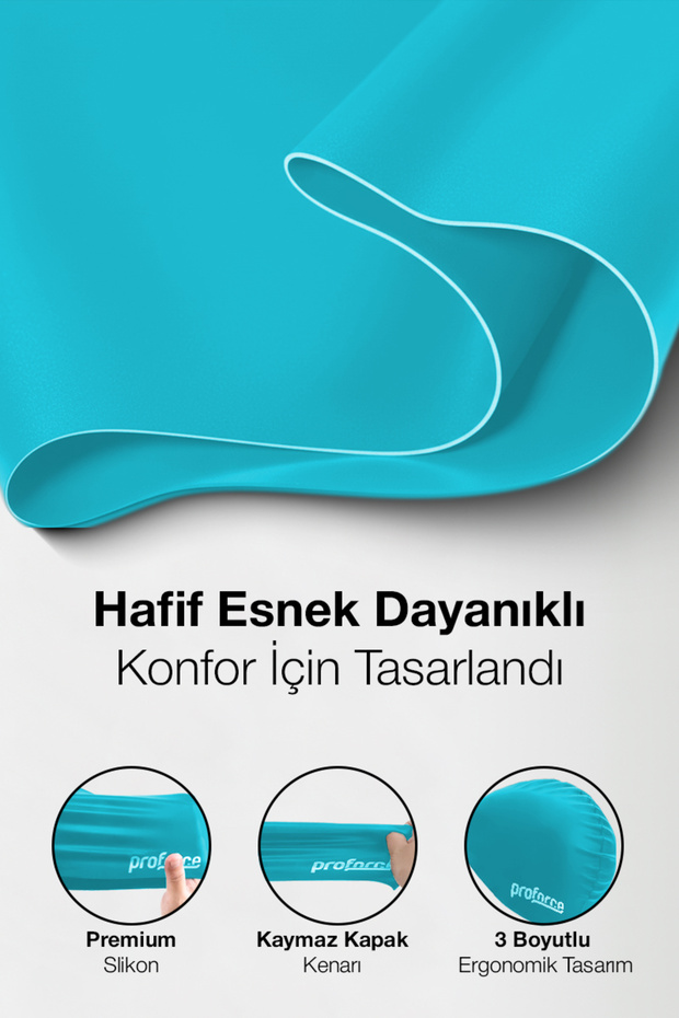 قبعة السباحة السيليكون SB01 - 3