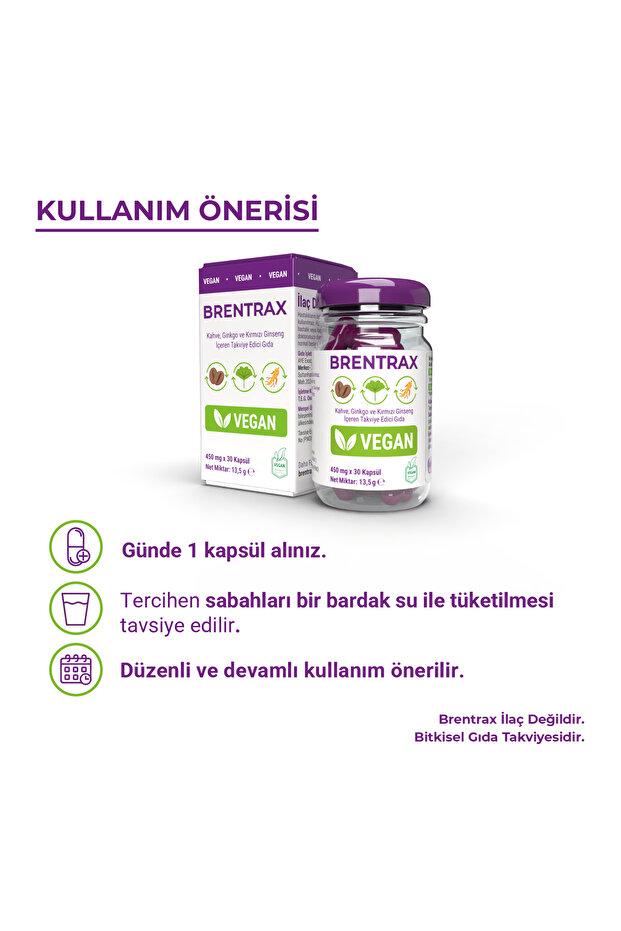 | Bitkisel Gıda Takviyesi | 30 Kapsül - 6