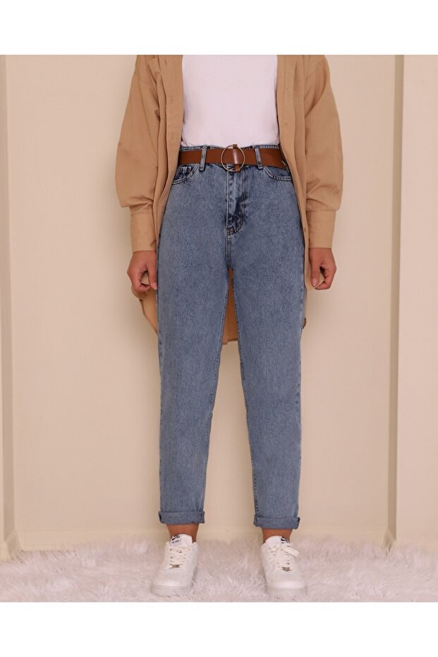 جينز بحزام - 6