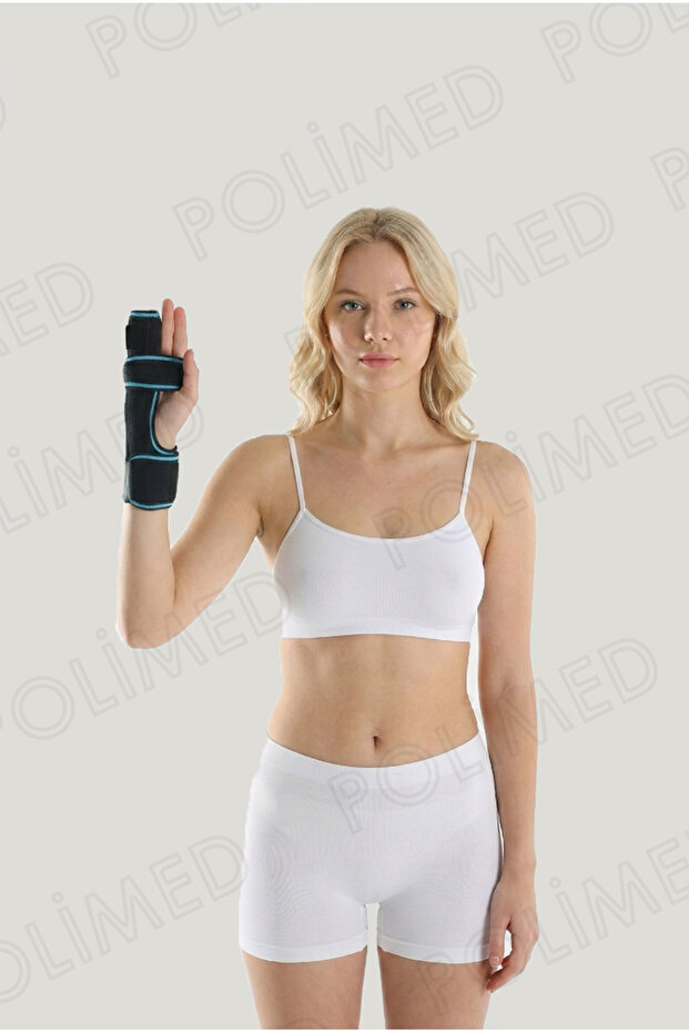 Boxing Fracture Hand Wrist Splint Fixator Stabilizer Support with Double Splint - 4