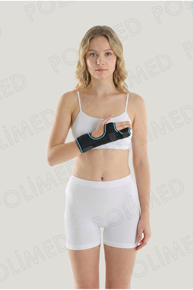 Boxing Fracture Hand Wrist Splint Fixator Stabilizer Support with Double Splint - 6