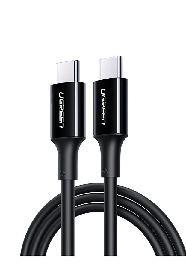 كابل شحن USB-C 2.0 بقوة 100 وات بطول 2 متر - أسود
