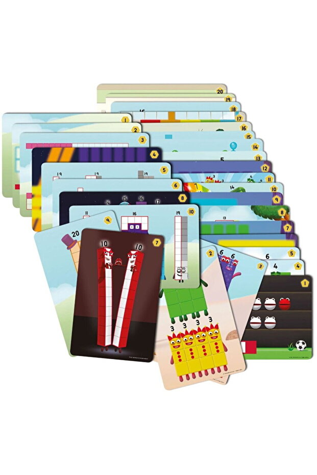 MathLink®Cubes Numberblocks in Romanian - Activity Set from 11 - 20 - 3