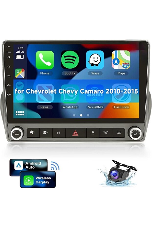 Android Car Stereo for Chevrolet Chevy Camaro 2010-2015 2+32 Ahd Camera