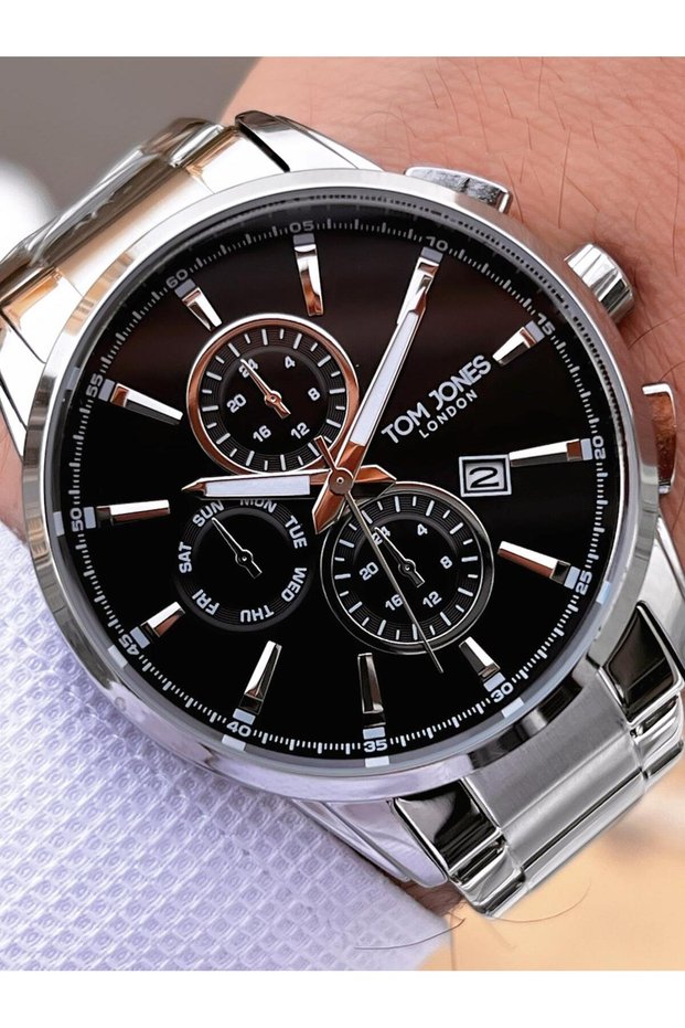 Steel Cord 3 Atm Water Resistant Men's Wrist Watch with 2 Year Warranty Tje1.1280.1