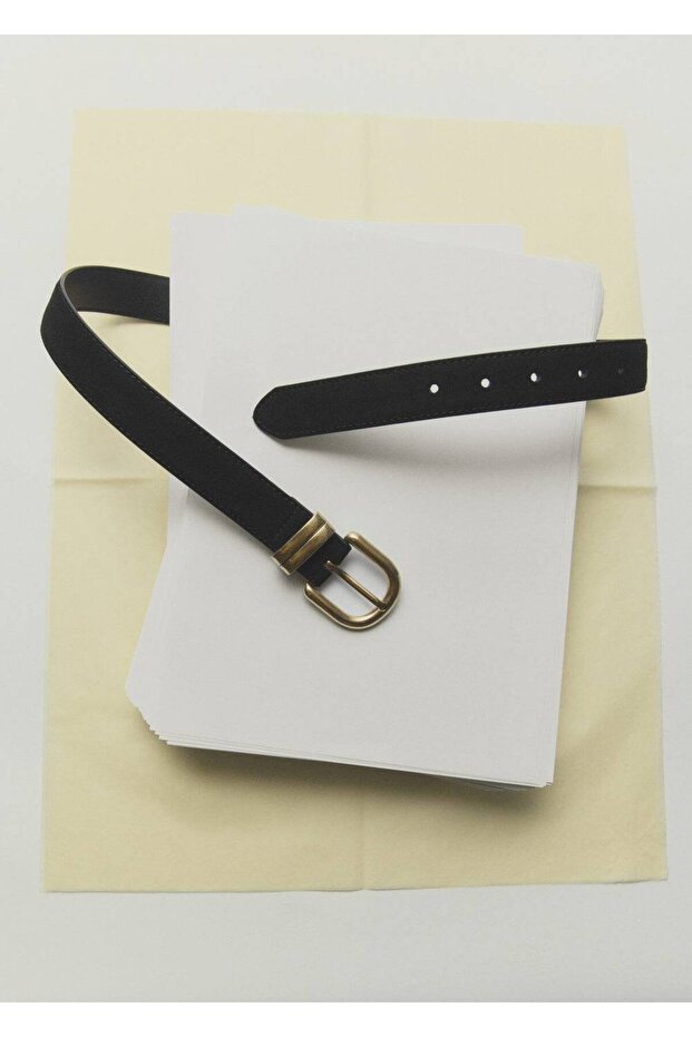 Süet deri kemer - 2