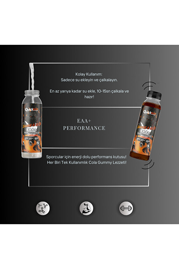 - Shake & Go Eaa+Performance - Cola Gummy - 6lı Paket - 3