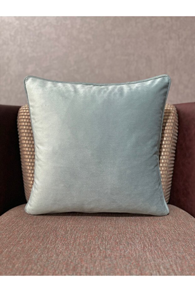 Imported Silk Velvet Baby Blue Color KIRLENT CASE 43x43cm