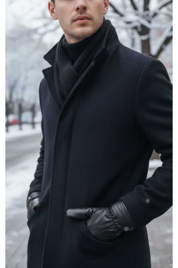 Erkek Deri Kalın Eldiven - 2