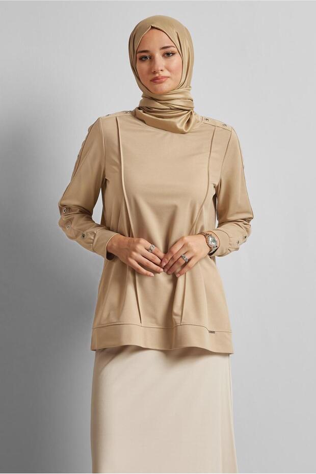 Crew Neck Tracksuit Tunic 45699