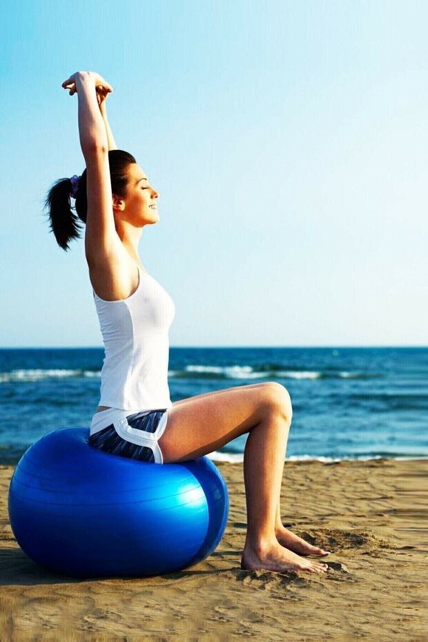 65 cm Pilates Yoga Pilates Exercise Ball