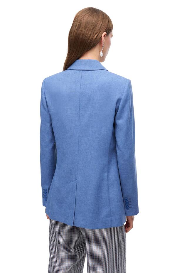 Torp Ceket 1403-Mavi - 5