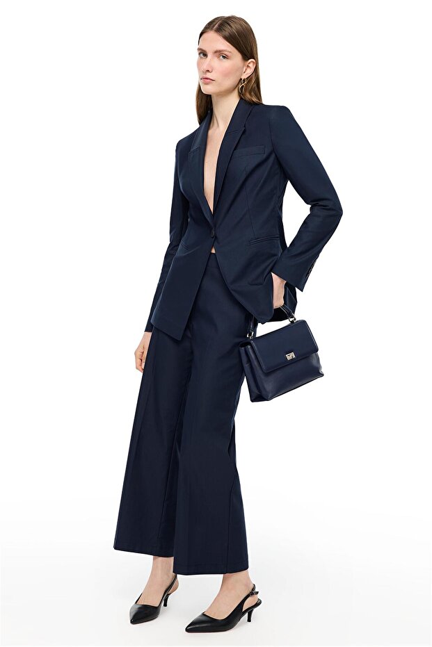 Lacivert Ginas Regular Fit Ceket - 4