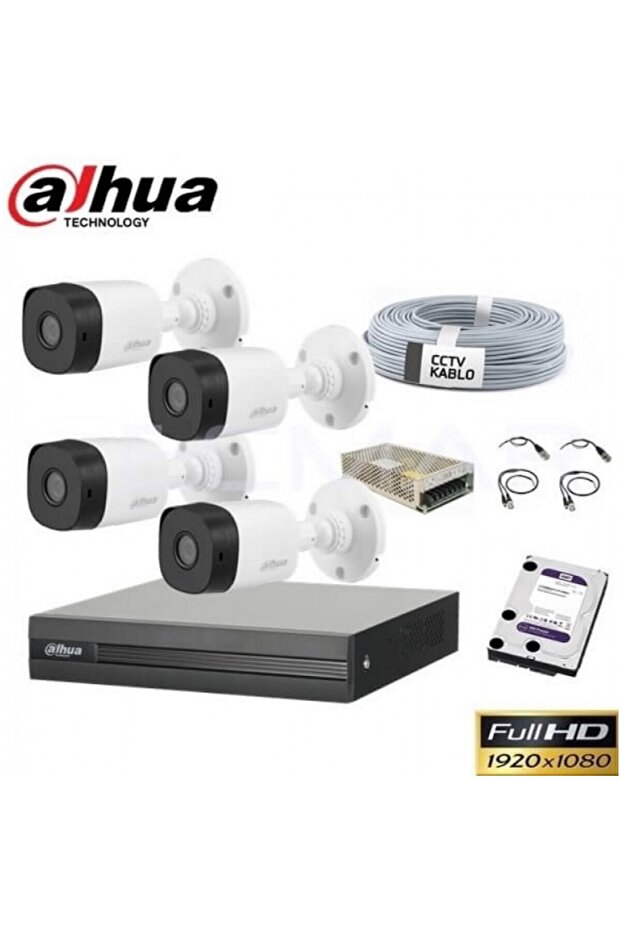 4 lü kamera seti - 2