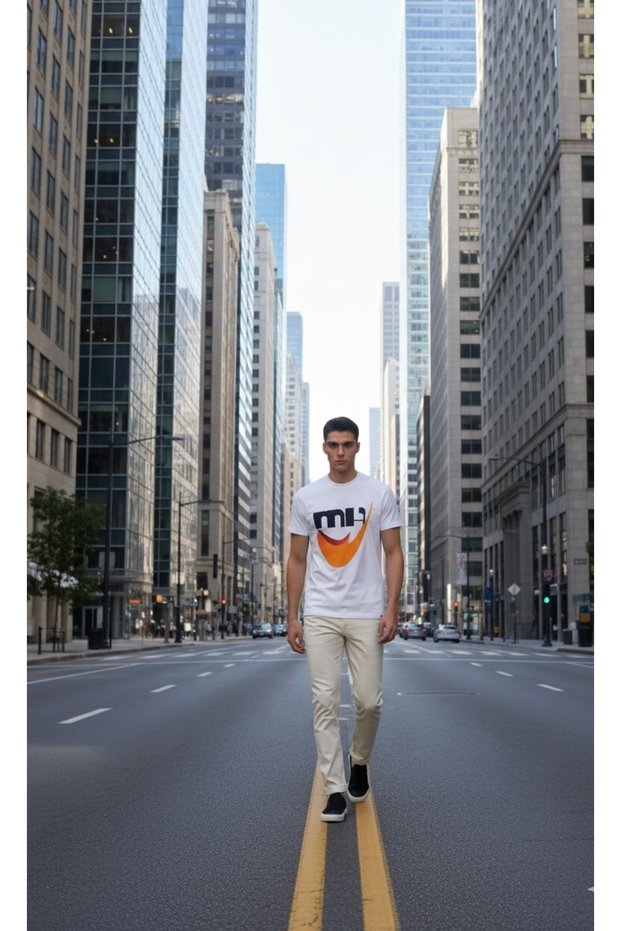Printed Logo T-shirt Mens