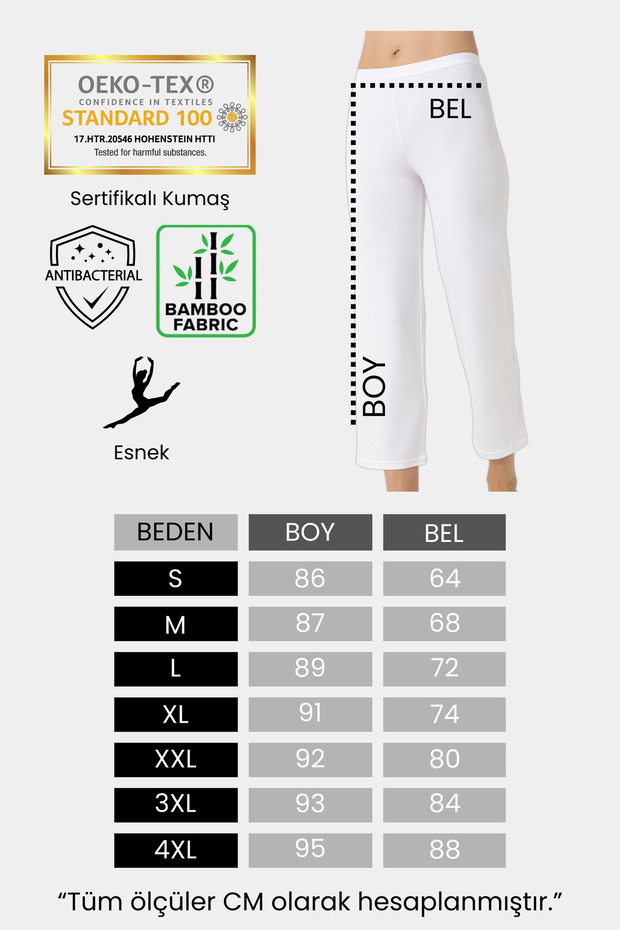 Bambu İçlik Pantolon Astarı - 8