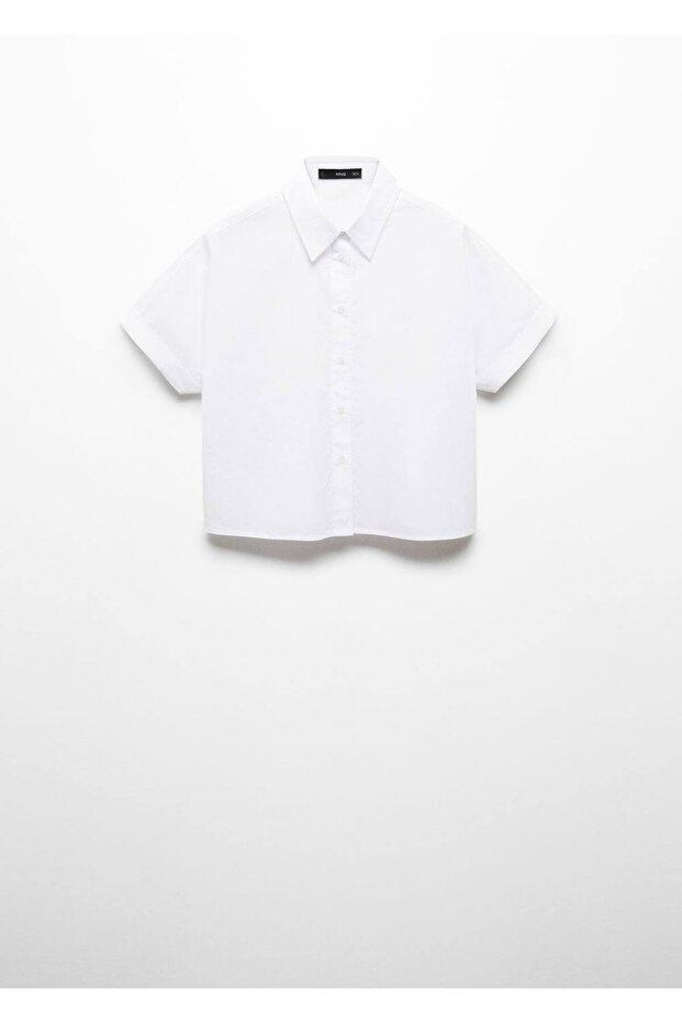 %100 pamuklu kısa gömlek - 3