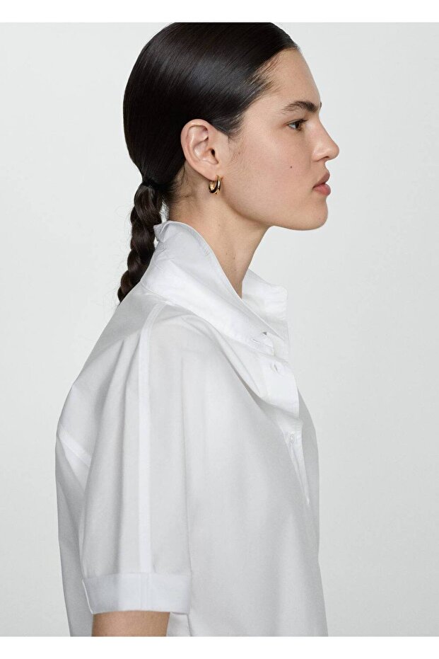 %100 pamuklu kısa gömlek - 6