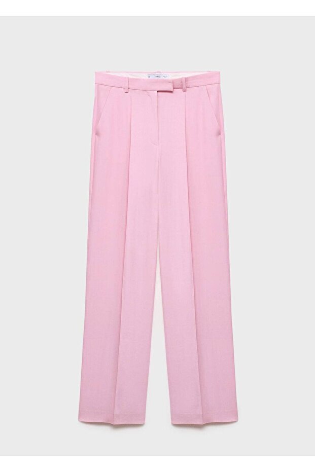 Weit geschnittene Stoffhose - 3