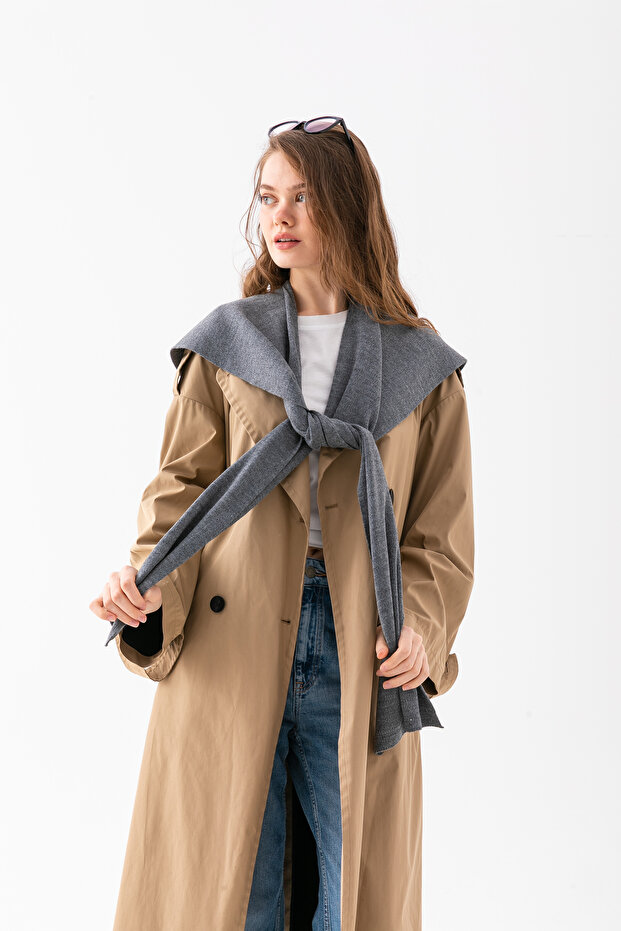 Square Patchwork Scarf - Sports Knitwear Knitted Shoulder Scarf | Unisex Boho Shawl - Scarf
