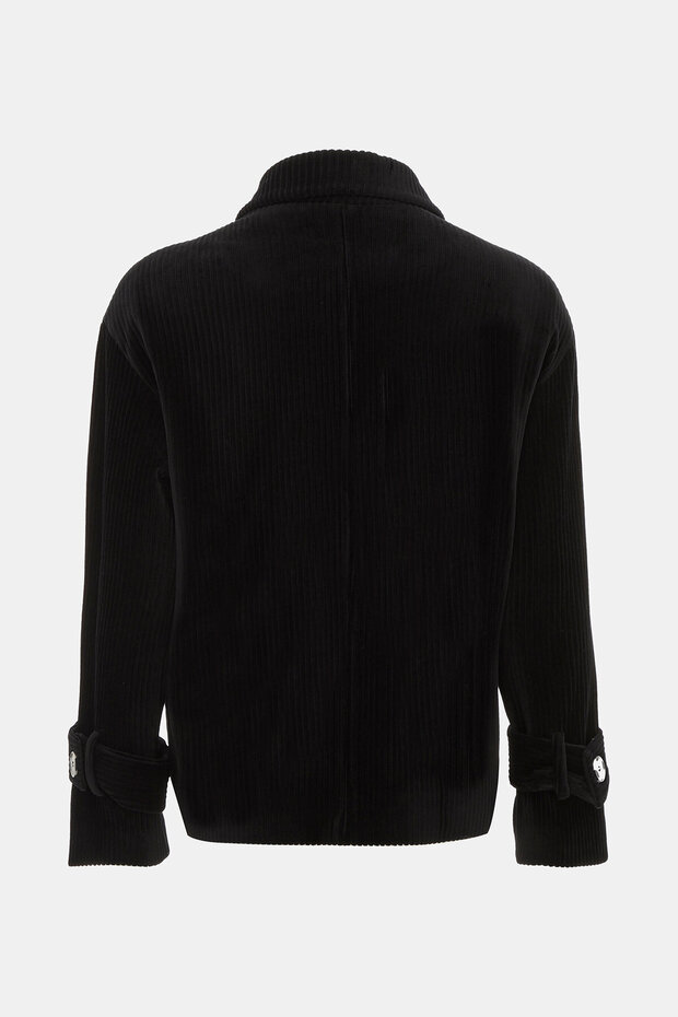 SİYAH DÜĞMELİ CEKET - 2