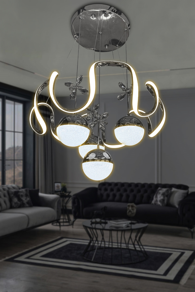 Modern Sarkıt Arya xl Ledli Avize - 3