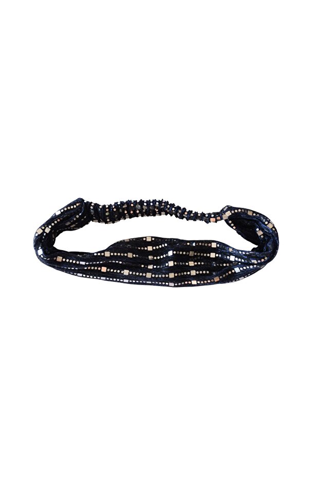 Elastic Parachute Bandana Stylish with Shiny Stones