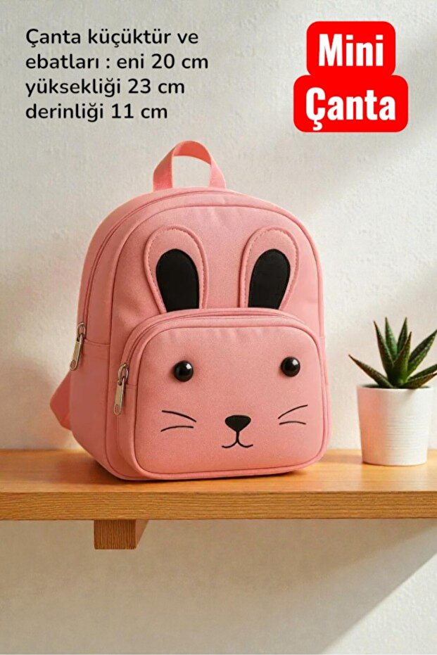 Small Cat Pattern Lightweight and Comfortable Mini School Backpack for Nursery and Kindergarten for Ages 0-4