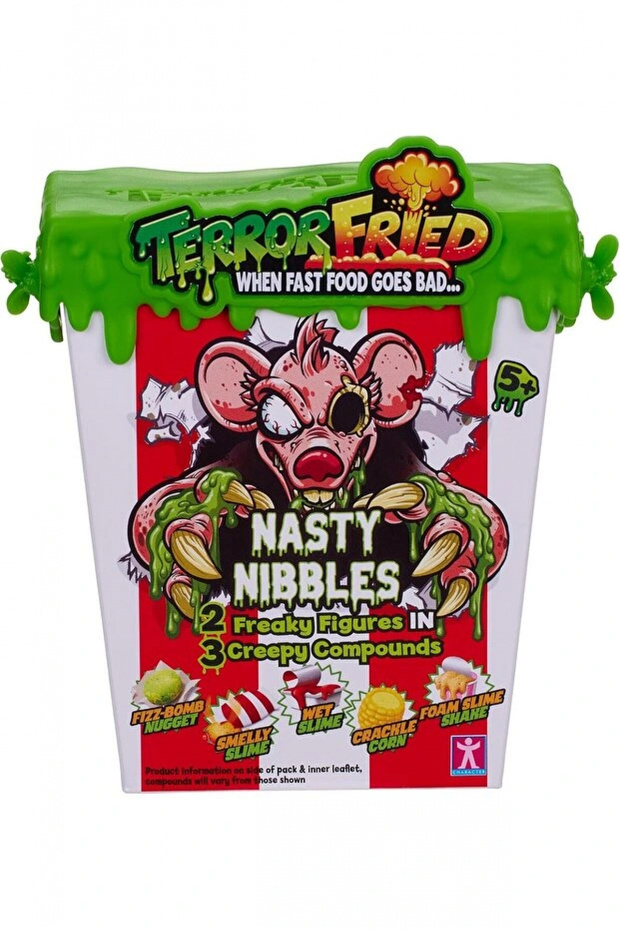 Nasty Nibbles, Gross collectables with Slime, Boys Aged 4-10, Multiple Compound Play