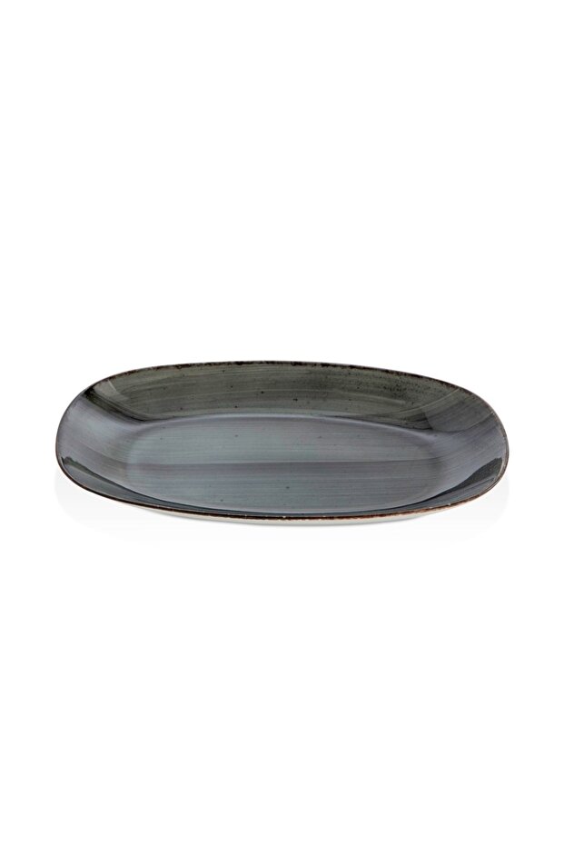 Avanos 34 Cm Bone Boat Plate