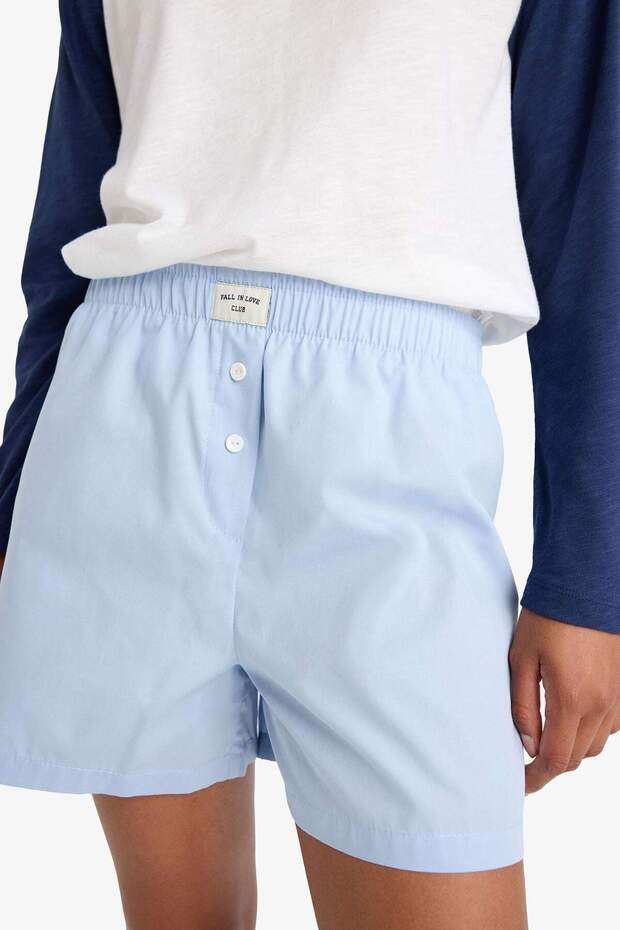 Regular Fit Popeline 2er Set Fall in Love E4342AX25SM - 7