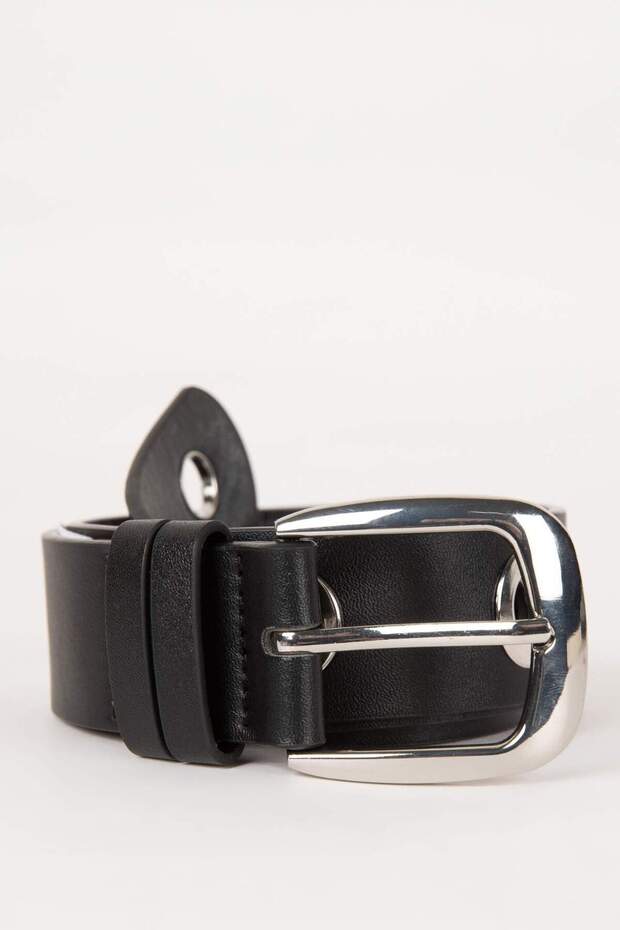 Women's Faux Leather Jean Belt B5298Axns