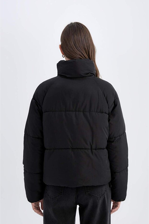 معطف مقاوم للماء بقصة عادية - 6