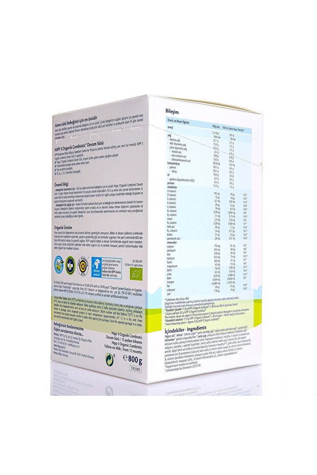 NO:3 COMBİOTİC DEVAM BEBEK SÜTÜ 800 GR 4 ADET - 4