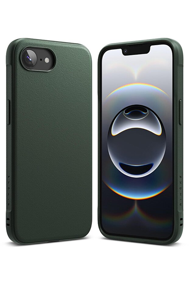 iPhone 17e / 16e Case Cover | Onyx Series | Dark Green